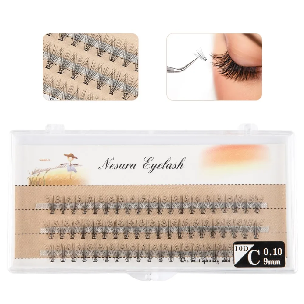 Норковые ресницы 3D накладные толстые крест-накрест Макияж Наращивание ресниц