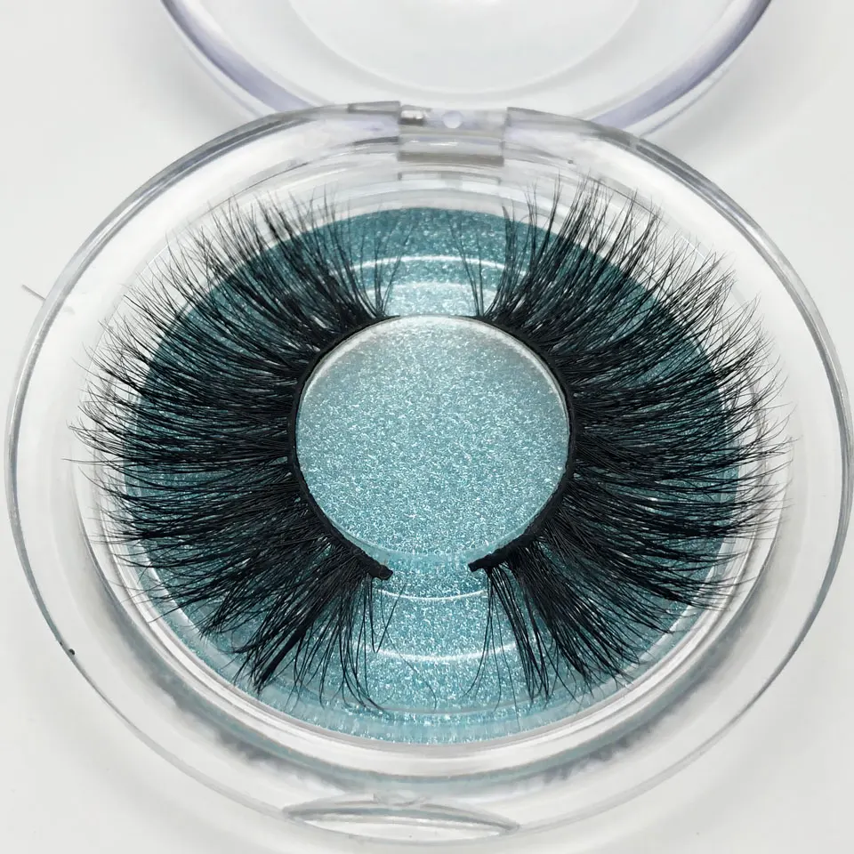 Накладные ресницы Makp up 3D норковые полная полоса 25 мм 100% безжалостные ручной