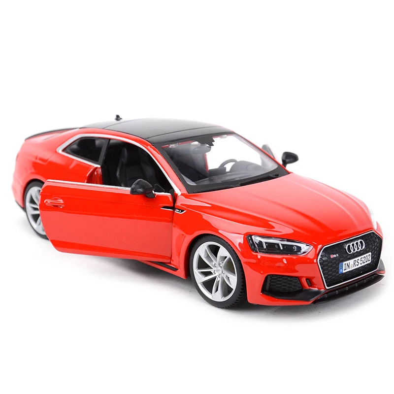 Bburago 1:24 Audi RS5 Coupe спортивный автомобиль статическая литая модель сплава Модель автомобиля