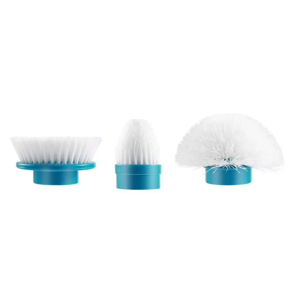 

Electric Scrubber Replacement Head Cleaning Brush Set Bathtub Tiles Floor Cleaner Brush 3 Brush Heads For Multi-Purpose Uses For