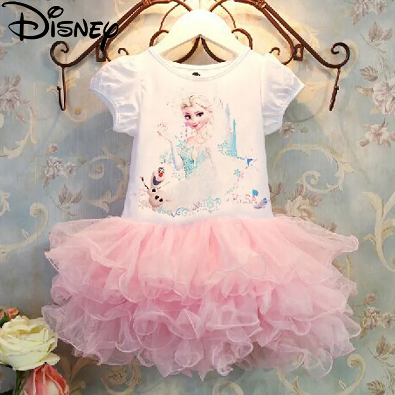 

Disney Frozen Anna Elsa Dresses for Girls Children Clothes Girls Baby Costumes Kids Princess Vestidos Kids Birthday Party Dress