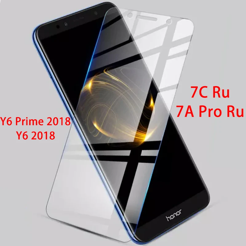 Защитное стекло для Huawei Honor 7C 7A Pro Ru Y6 Prime закаленное защитная пленка|Защитные