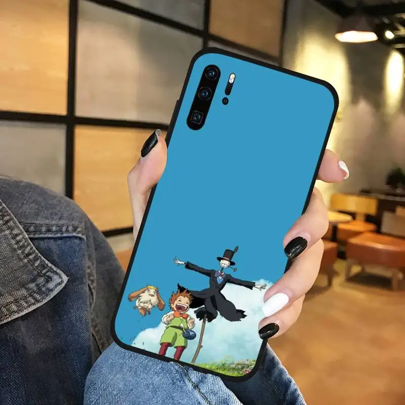 

Howls Moving Castle Phone Case For Huawei Mate 10 20 Lite Pro Nova 5t Honor 8a 8x 9x 20 10 10i
