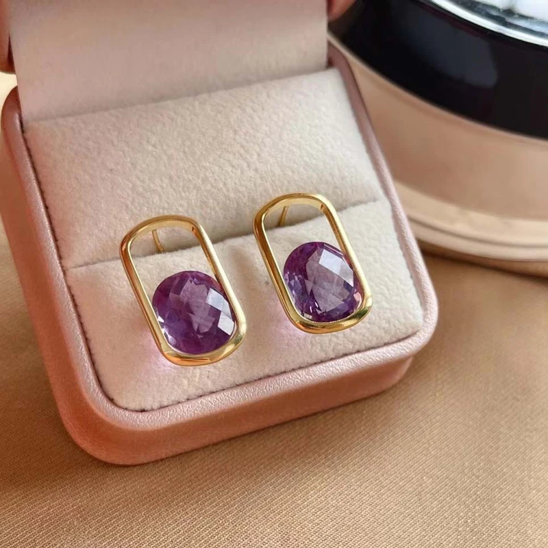 

Amethyst earrings