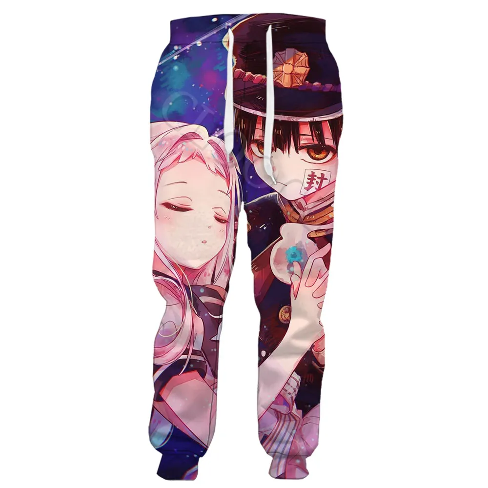 CLOOCL мужские брюки аниме Ханако-кун с 3D принтом женская одежда тренажерный зал
