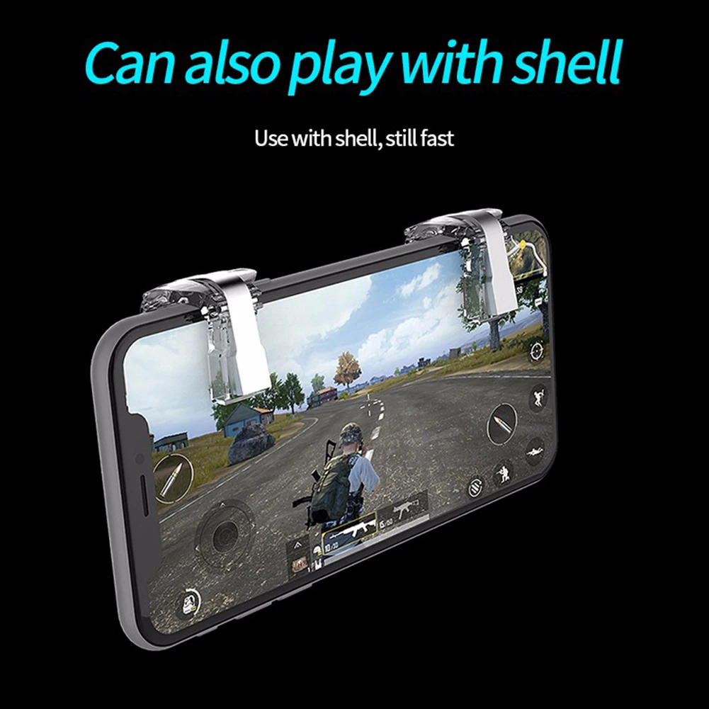 Игровой триггерный контроллер для PUBG геймпад Aim Fire Shooter кнопочный джойстик для Android iPhone IOS huawei samsung S10 5G