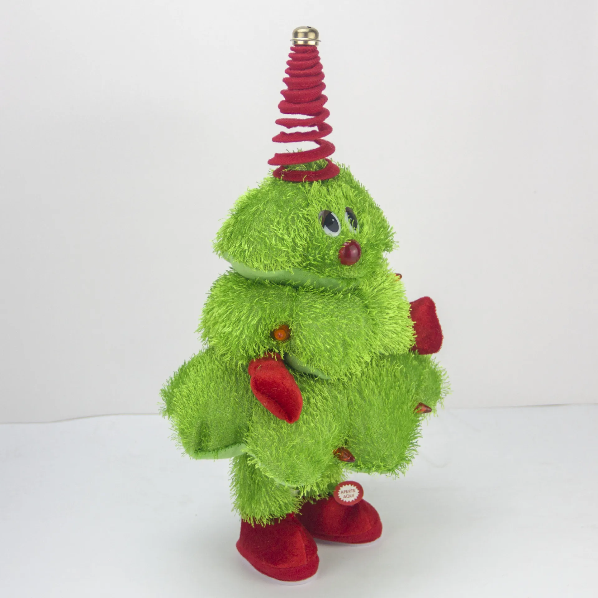 Рождественская серия елка Поющая Поворотная танцевальная