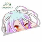 Автомобильная наклейка EARLFAMILY, Виниловая наклейка на заднее лобовое стекло, багажник