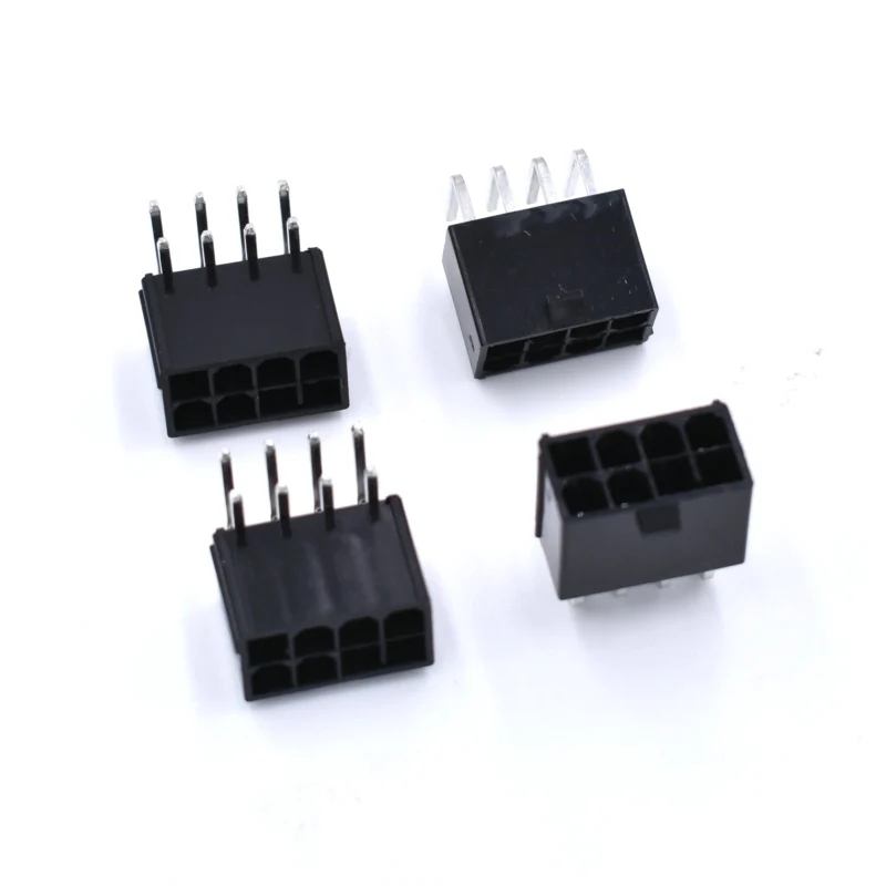 50 шт./лот 5569-8A гнездовой 4 2 мм угол наклона molex 5569 8pin Разъем pcb для GPU pci-e печатная