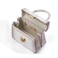 gete import crocodile Female bag new women handbag women bag Inclined single shoulder bag female Little bread women flap