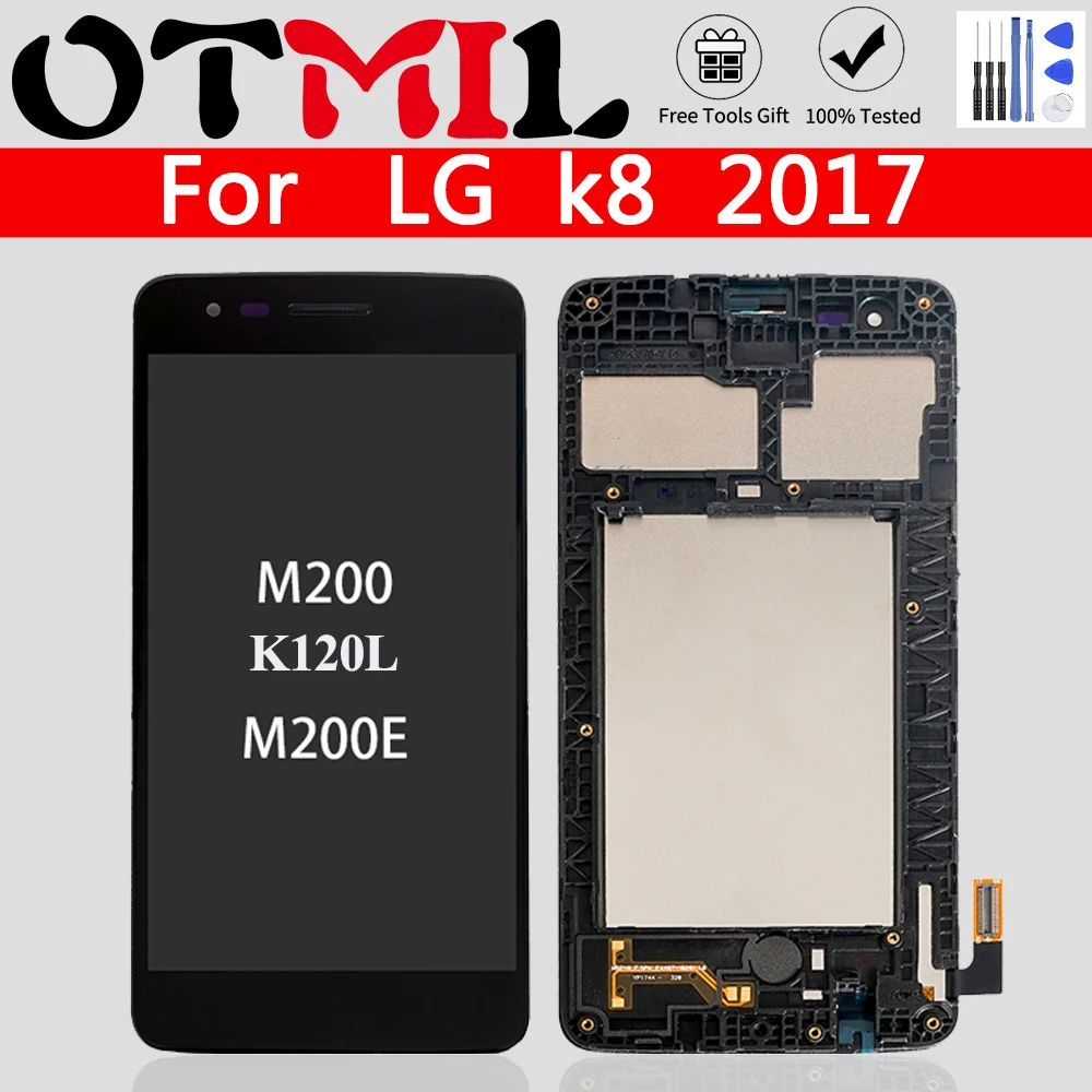 Оригинальный ЖК-дисплей 5 0 дюйма для LG k8 2017 M210 сенсорный экран дигитайзер