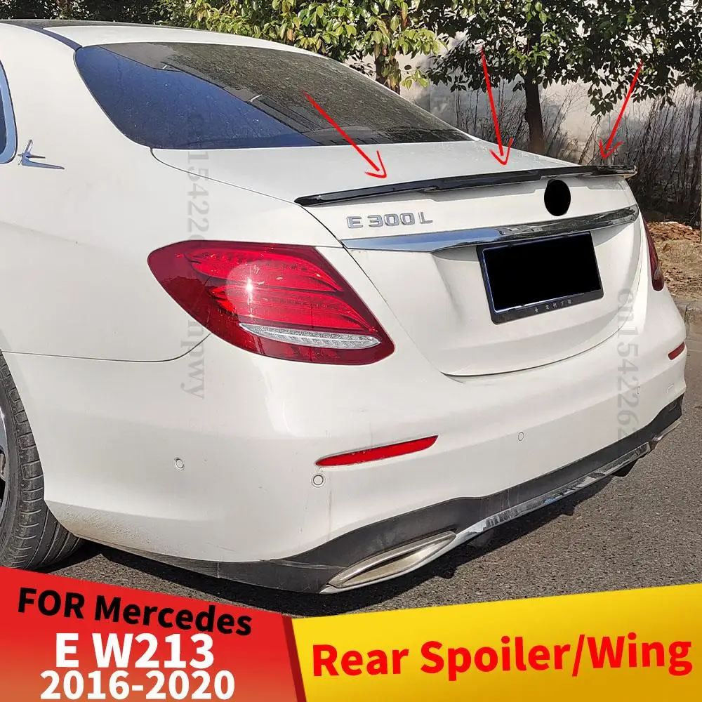 

Задний спойлер, крыло на крышу, спортивный хвостовой дефлектор воздуха, украшение, настройка, отделка для Mercedes Benz E W213 2016 2017 2018 2019 2020