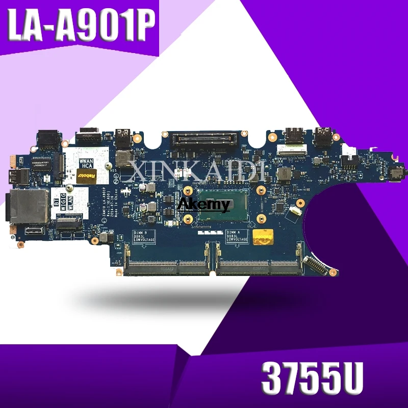 Материнская плата для ноутбука DELL Latitude 15 E5450 SR211 3755U cpu ZAM70 LA A901P протестирована на