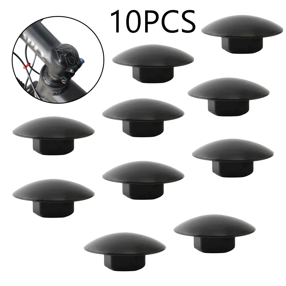 

10pcs MTB Bicycle Headset Fork Top Cap Mountain Bike Stem Top Cover Cycling Equipment Parts Accessories