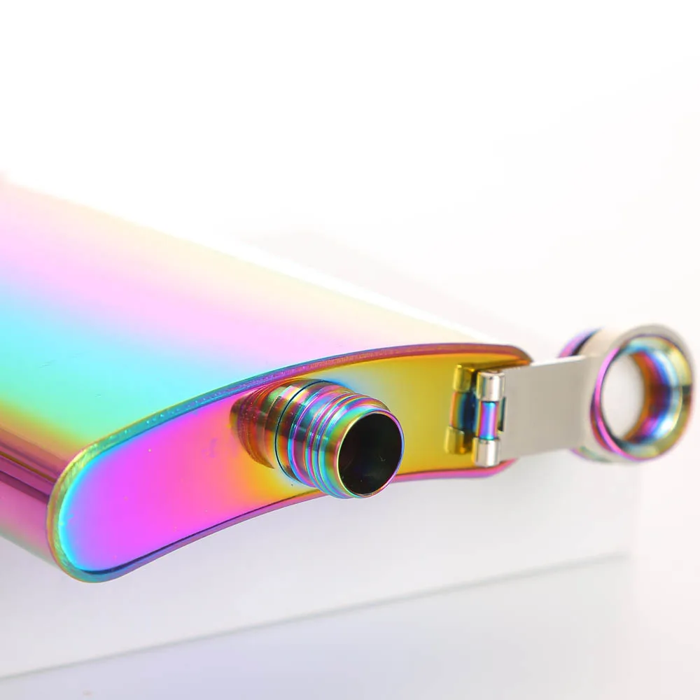 Фляжка для ликера из нержавеющей стали фляжка 8 унций складная с воронкой виски