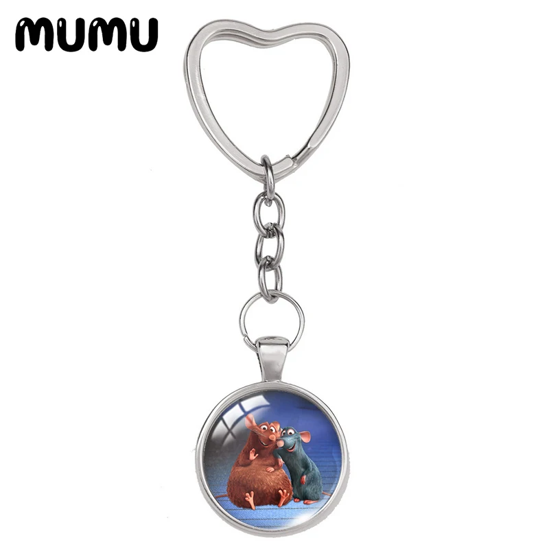 Новинка 2021 брелок для ключей с крысами и Реми Забавный украшения детей |