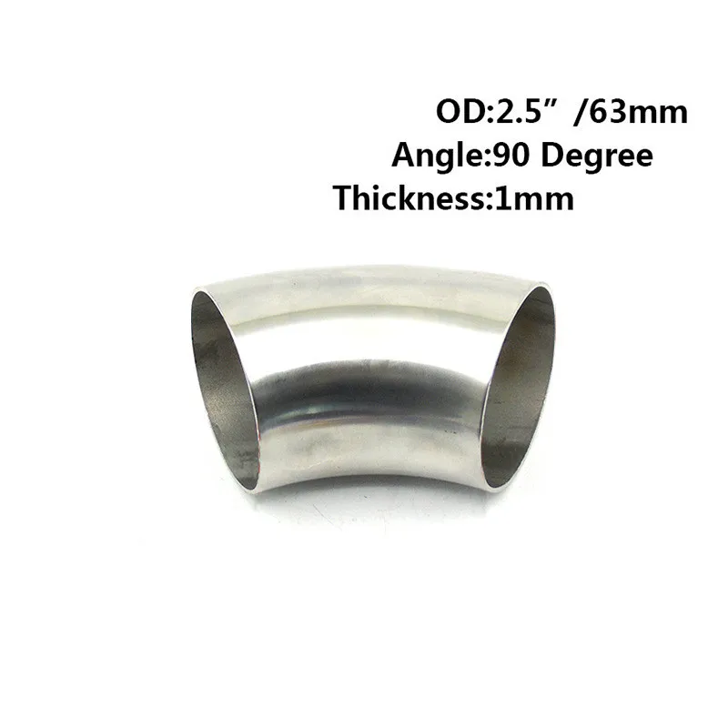 Выхлопная труба из нержавеющей стали с изгибом локтя автомобильный выхлопной