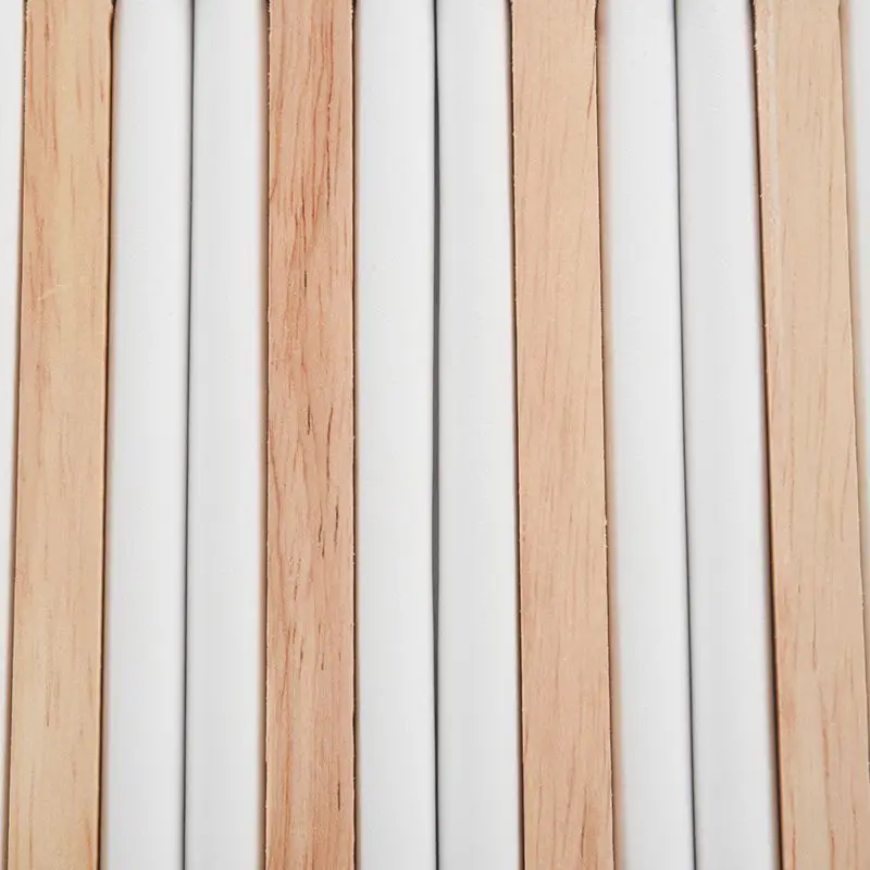 

Rectangle Ring Display Tray Bamboo PU Leather Jewelry Display Tray Ring Display Holder