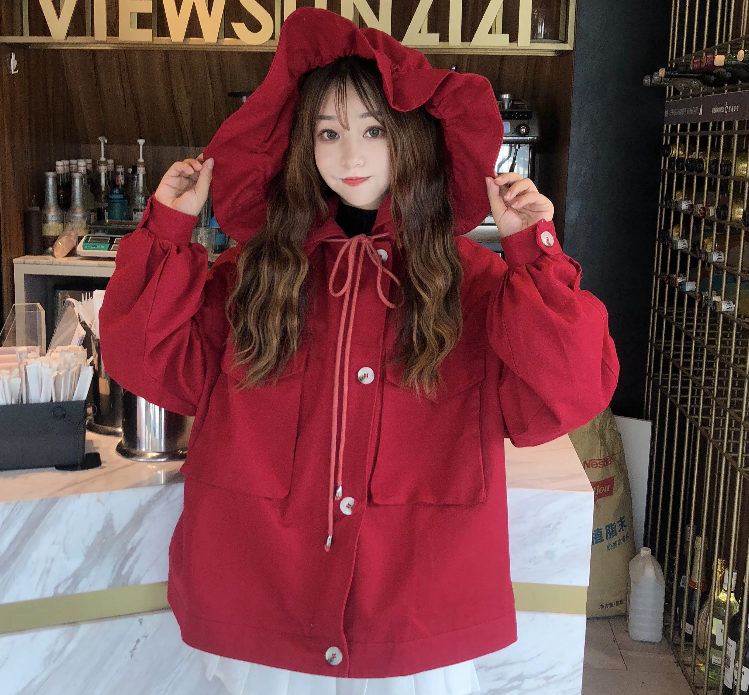 Бейсбольная форма красная куртка для женщин 2020 новая весенняя и осенняя