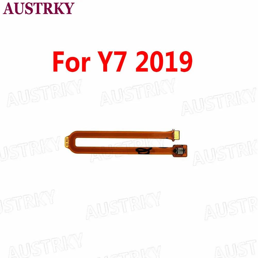 

Сканер датчика отпечатков пальцев Сенсорный ID подключение Главная кнопка гибкий кабель для Huawei Y7 2019