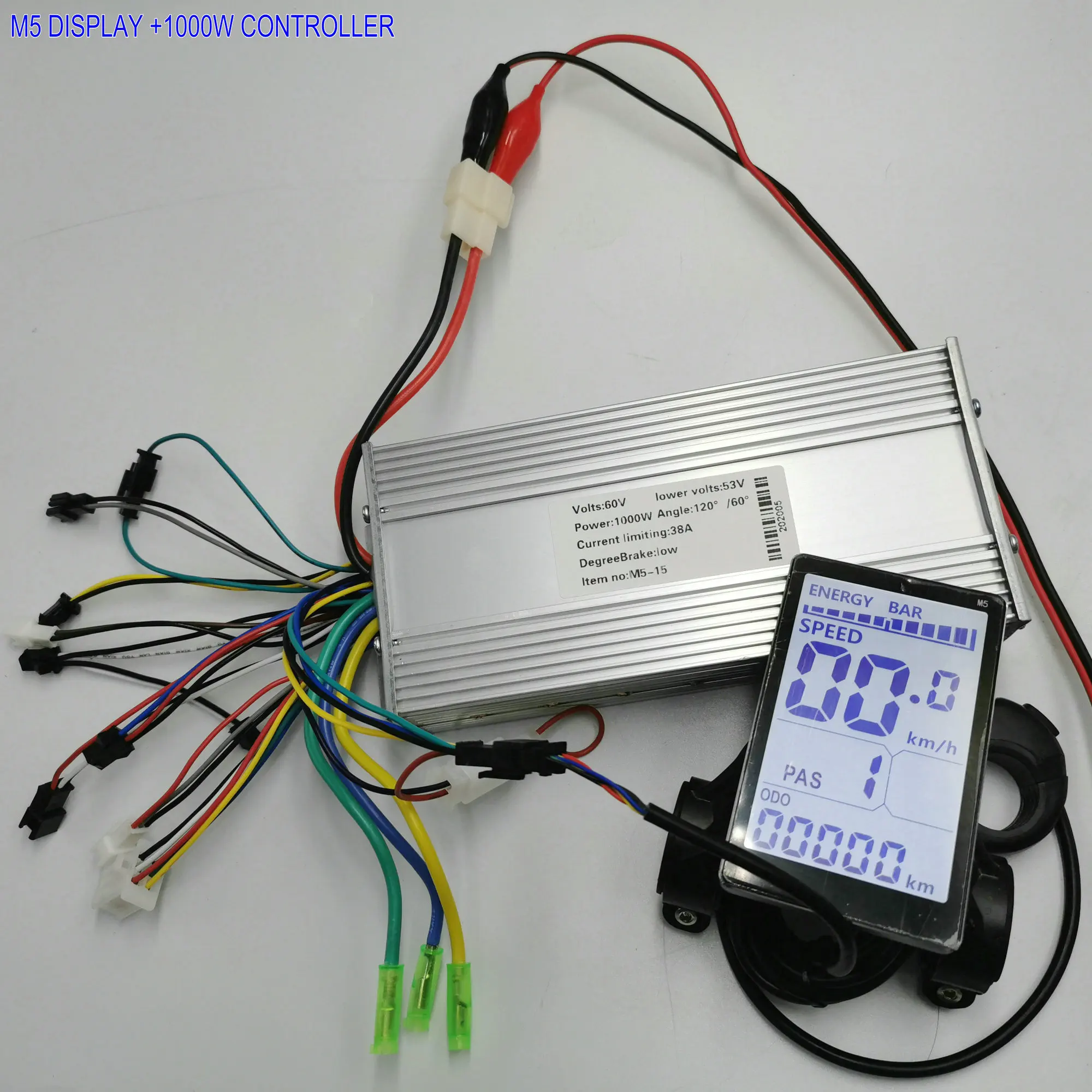 Контроллер BLDC 400w450w500w600w800w1000w1200w + ЖК дисплей M5 24v36v48v60v для электрического