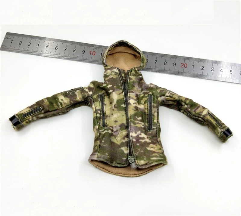 

VERYCOOL VCF-2052 Scale 1/6 Russian Female Spetsnaz Miss War Camouflage Combat Uniform Tops Shirt Model For 12inch Soldier Doll