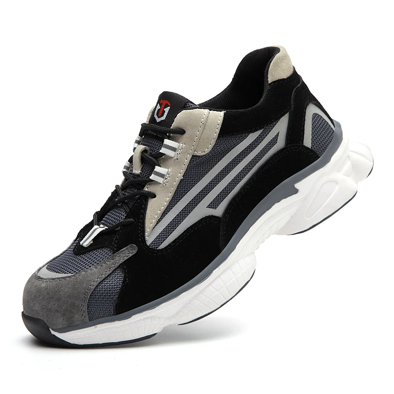 

Working safety shoes for men steel toe EVA safety boots-T616