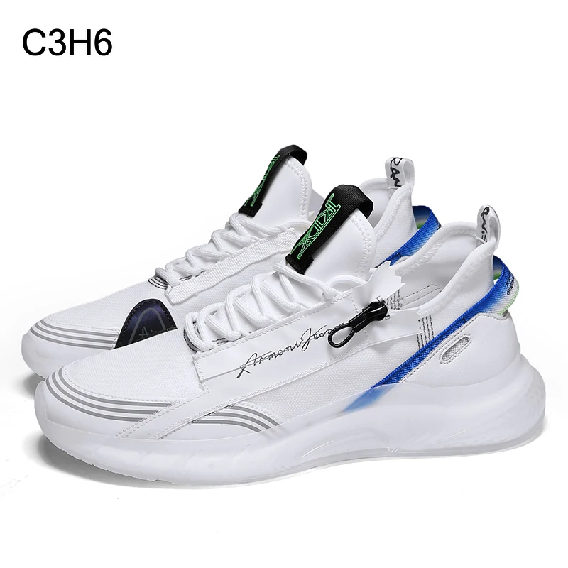 C3H6 Leisure sports men's shoes New strap shoes 2021  Lightweight Lace Up Men Shoes Outdoor Walking Footwear