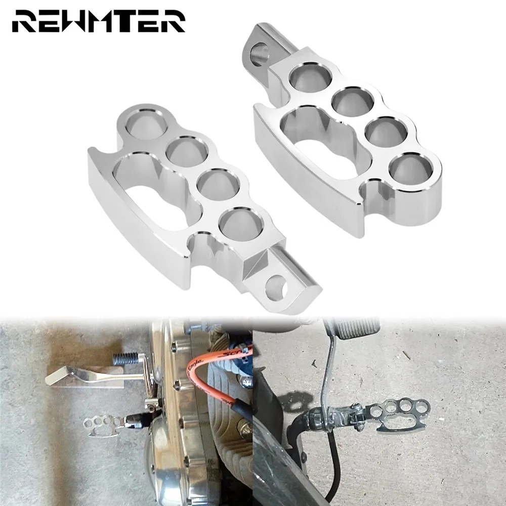 

Подножки для мотоциклов, подножки, хромированные подножки для Harley Dyna, V-образный стержень, Sportster XL, FXDL, Softail, FXDF