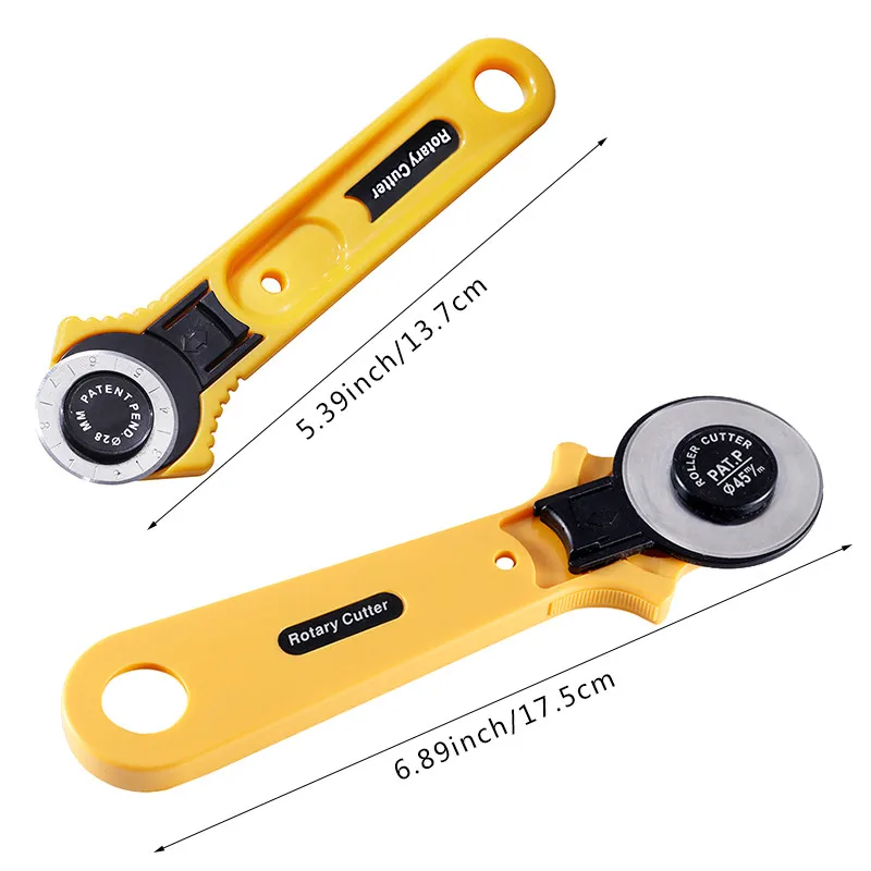 MIUSIE 28 мм/45 мм Циркулярный роторный нож для резки безопасного инструмента