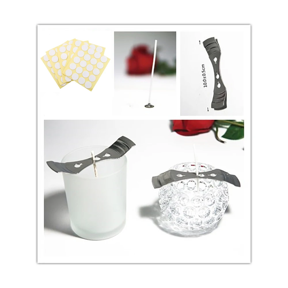 Натуральные свечи Candlewick наклейки для изготовления свечей сделай сам прочный с