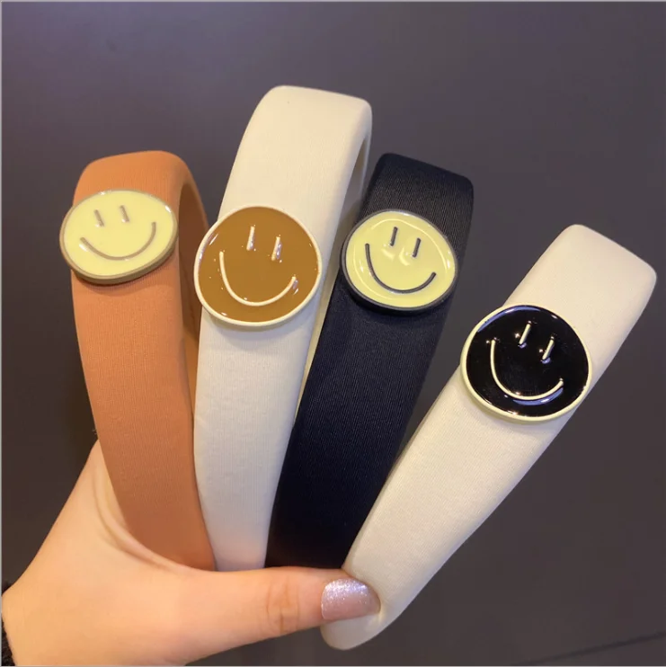 

Женская губчатая повязка на голову, широкий край, Нескользящие осенне-зимние повязки для волос