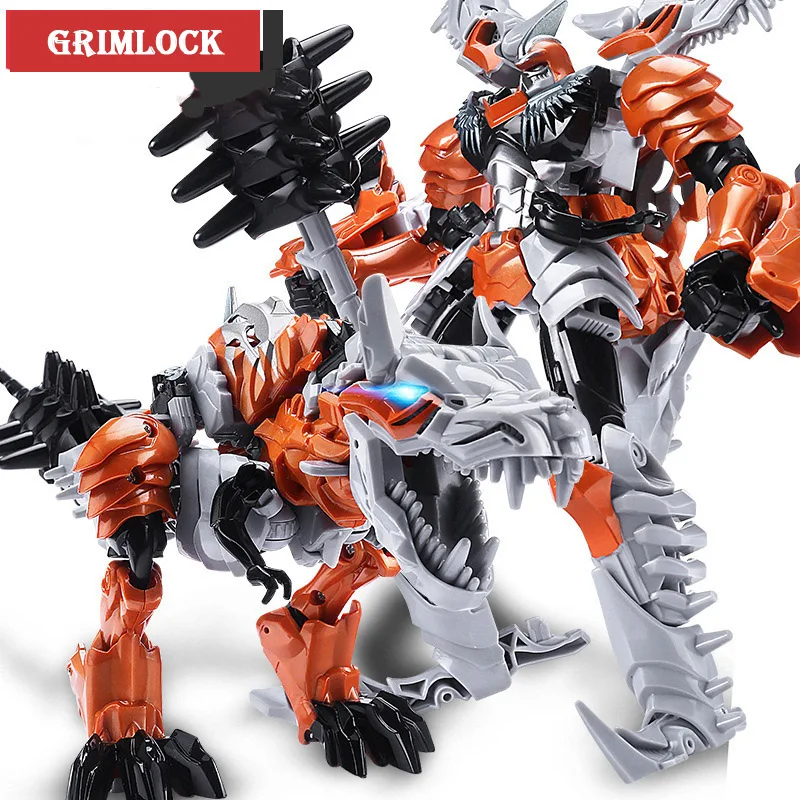 Трансформер Игрушка 5 Модель Оптимус Прайм Авторобот Шершень Воин Динозавр Фигурка Сплавное Издание Детский Рождественский Подарок