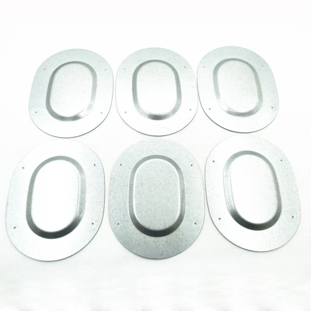 

6PC Metal trunk drain plug Plate Covers for Chevelle 1967-77 Body For Inline Tube INL14820