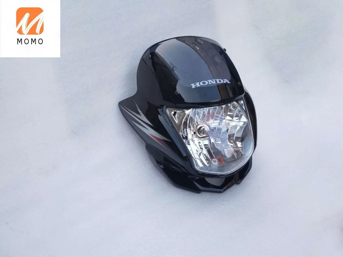 

Applicable to Motorcycle Accessories WH125-11 Air-Guide Sleeve Wing Headlight Front Cover Head Cover