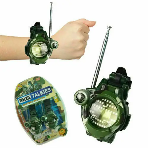 

2 шт., Детские армейские часы Walky Talky