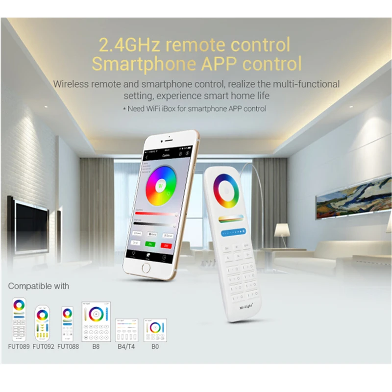 Miboxer New FUT043 DC12 24V RGB светодиодная полоса управления ler умная система 2 4G