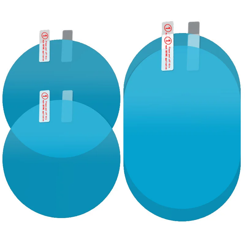 2 шт зеркало заднего вида Защитная пленка для окна Анти туман непромокаемые блики