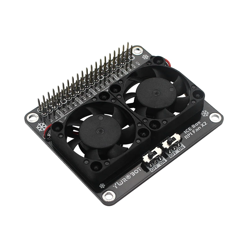 Удлинительная плата для Raspberry Pi 4 Model B GPIO охлаждающий вентилятор с сисветодиодный