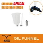 Комплект для тормоза дискового велосипеда EOOZ, масляная воронка, пробка для масла для shimano MTB и дорожного гидравлического дискового тормоза, подходит для shimano SM-DISC