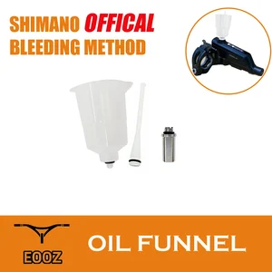 Комплект для тормоза дискового велосипеда EOOZ, масляная воронка, пробка для масла для shimano MTB и дорожного гидравлического дискового тормоза, подходит для shimano SM-DISC