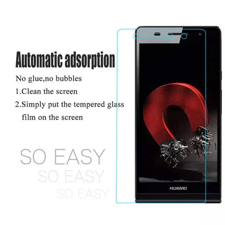 Ультратонкое противоударное закаленное стекло 0 26 мм для защиты экрана Huawei Ascend P6 |