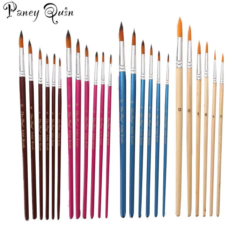 6 шт. кисти для макияжа|Аппликатор теней век| |