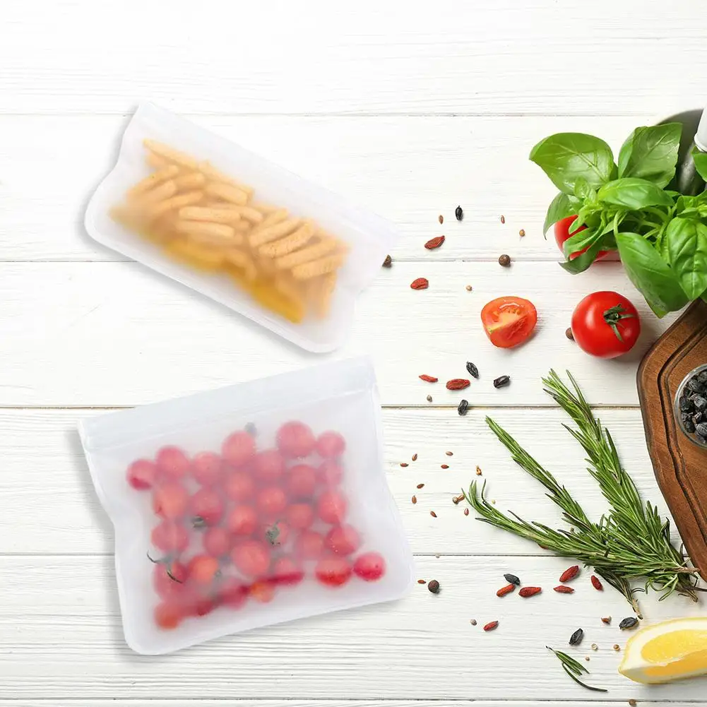 

10 шт., силиконовые пакеты для фруктов