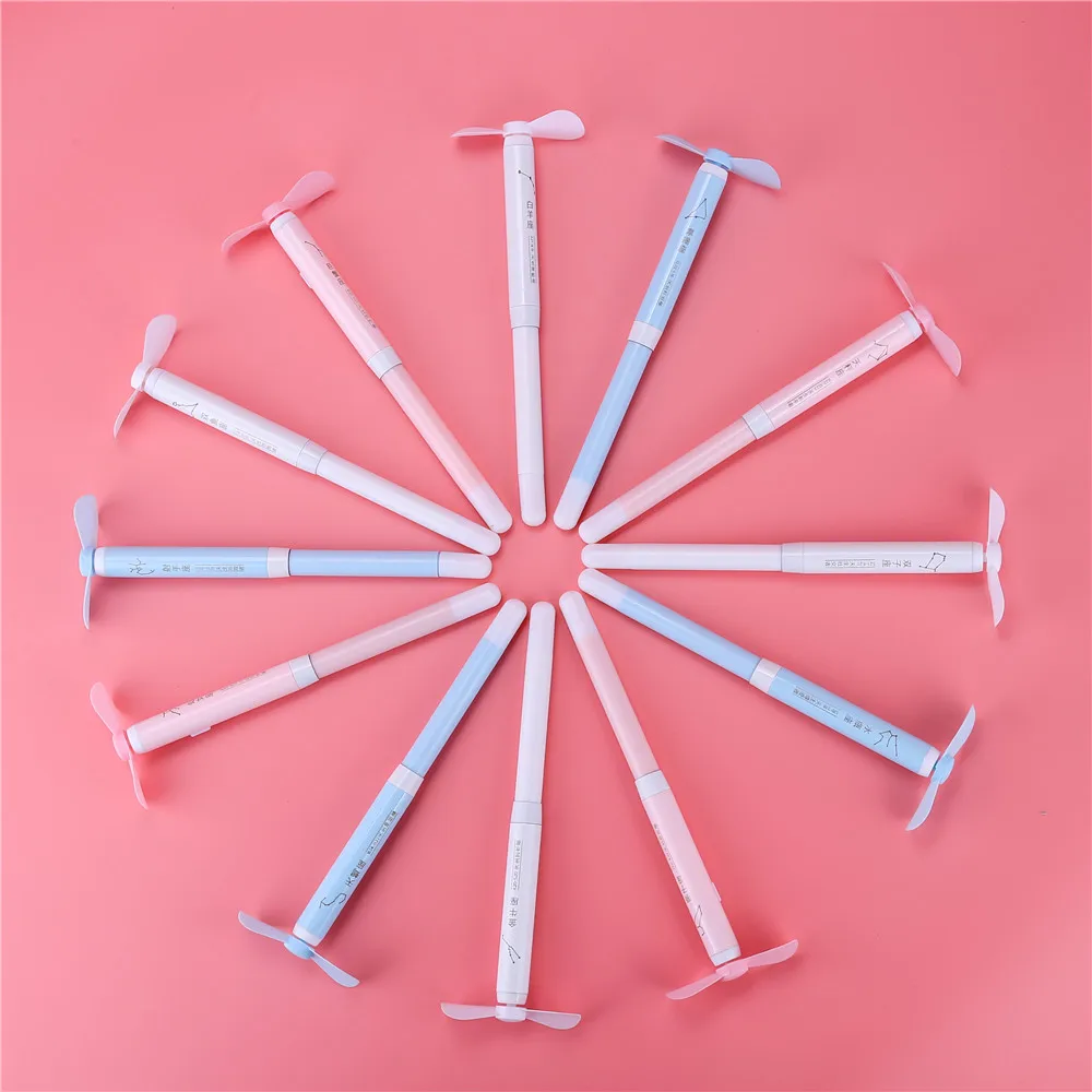 Ручка-веер летний артефакт Милая Мини-ручка-веер игрушка сделай сам канцелярские