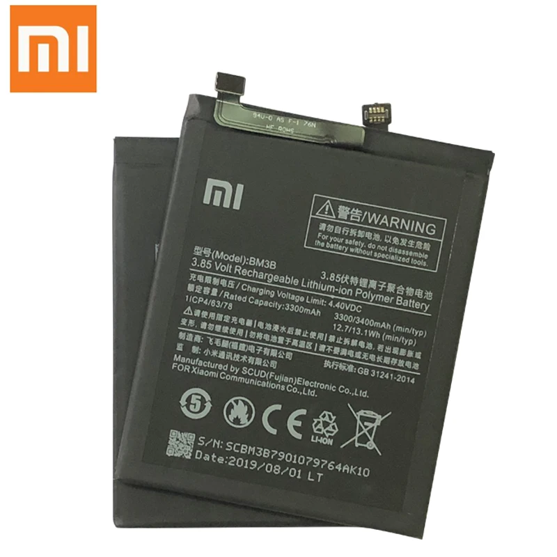 Оригинальный запасной аккумулятор Xiao Mi BM3B для Xiaomi MIX 2 2S 3300 мАч батареи телефона