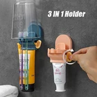3 в 1, многофункциональный настенный выдавливатель для зубной пасты