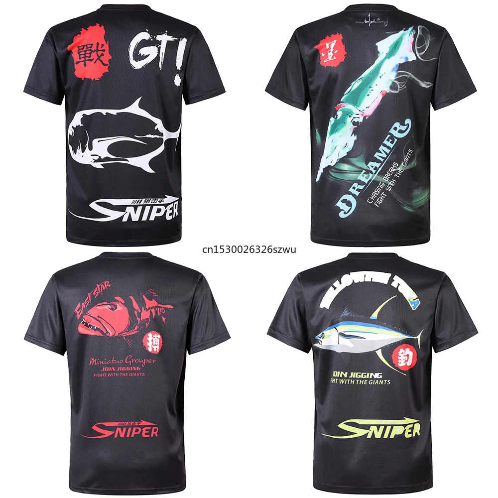 

Daiwa Clothes for Fishing Summer Tshirt Breathable Anti-sweat Sport Quick Dry T-shirt Anti-uv Men Outdoor Cycling Fishing Tshirt