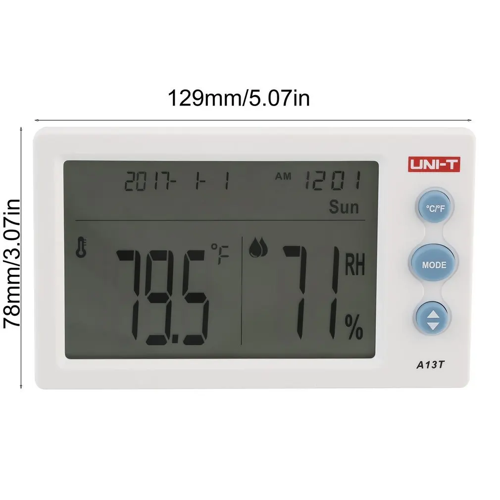 Цифровой Термогигрометр с ЖК-дисплеем и будильником | Автомобили мотоциклы