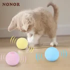 Умные игрушки для кошек NONOR, интерактивный мяч, тренировочная игрушка для кошек, мяч для домашних животных, товары для питомцев, игрушка для кошек, котят